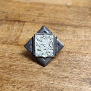 ČS Armádní odznak na čepici rotmistrů - 1925/30